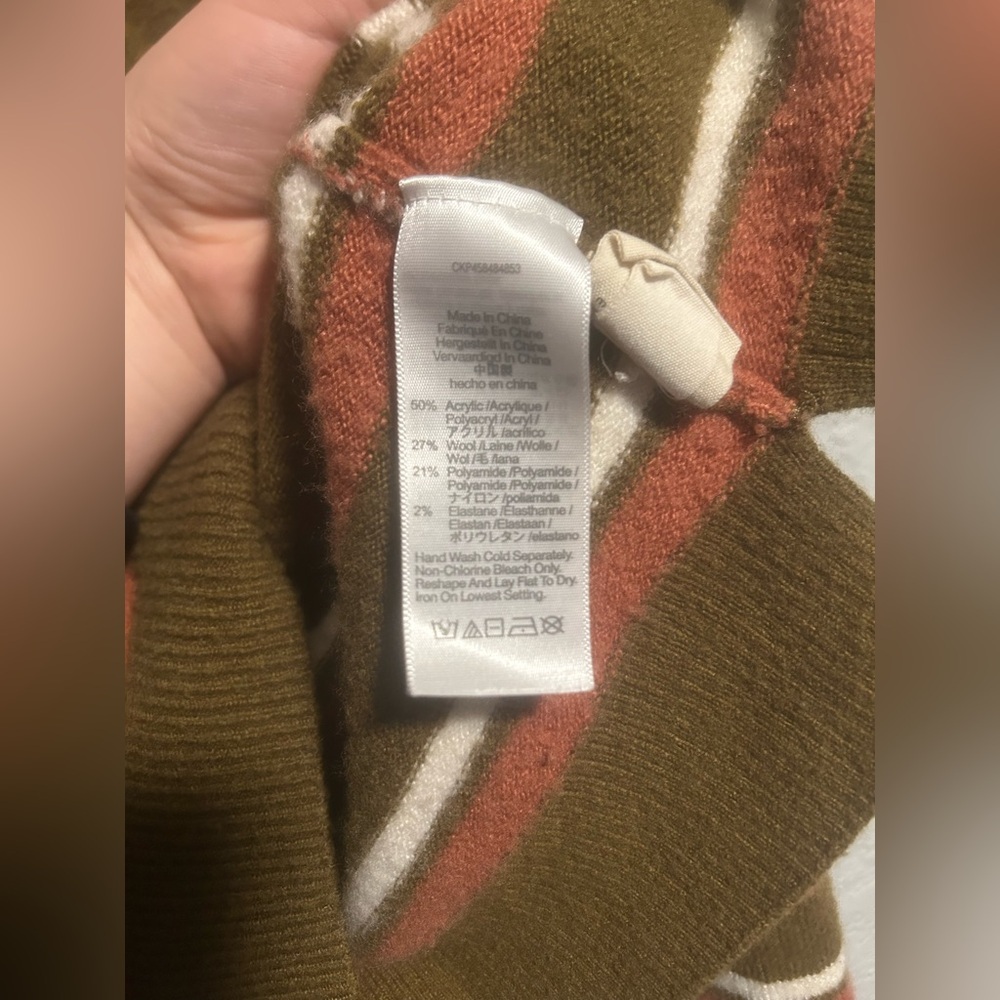 Madewell striped high neck sweater - Picture 6 of 7